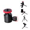 NUOBESTY Head Thread Tripod Ballhead for DSLR Cameras Rotatable Metal Mount Stand Compatible with LCD Monitors Led Lights Microphones Durable Design view 3