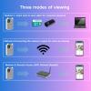 recsentryno.7 USB Charger Camera - Wall Outlet Camera - Full HD 2K Mini Wireless Nanny Cam - 120 Degree Wide Angle for Discreet Indoor Security (Grey) view 2