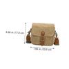 COHEALI Professional Dslr Camera Bag Shockproof Canvas Travel Crossbody Bag for Dslr Camera Pouch view 2