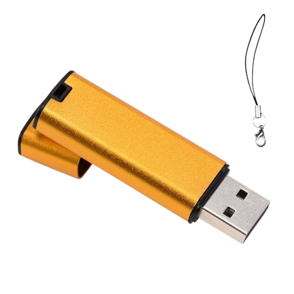 128GB Black USB Flash Drive Speed Creative Business Gift Memory Stick with Keychain Compatible U Disk(F-128GB)
