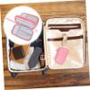 DIYEAH 3pcs Electronics Accessories Organizer Pouch Case for Usb Cables Charger Cords Earphones Lightweight Design for Travel and Home Use view 2