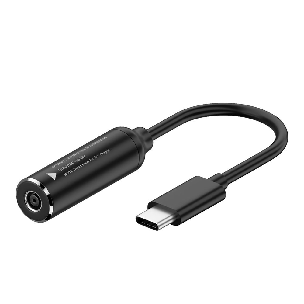 DC Female to USB Type C PD Charger Adapter Power Cable for USB C Devices