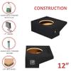 12" Single Sealed sub Box, fits 97-04 Chevy Corvette c5/z06 Coupe & Convertible sub Box Speaker Box car Audio view 4