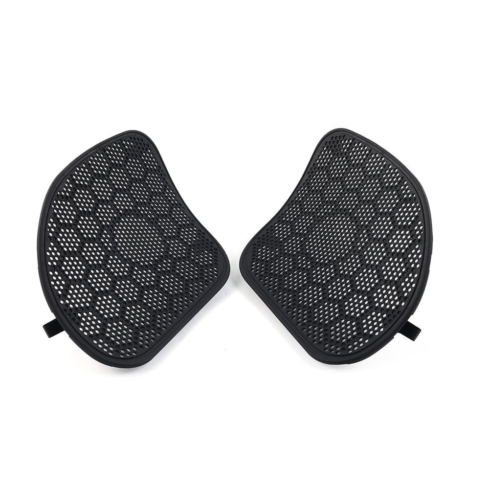 Cnthan7 Motorcycle Horn Cover Accent Trim, Front Fairing Speaker Cover Horn Cover Parts Loop Set Trim For Harley Touring Road Glide FLTRX 2015-2023