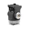 NUOBESTY Hot Shoe Mount Adapter Rotatable Mini Tripod Camera Holder for Photographers and Videographers view 1