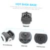 NUOBESTY Hot Shoe Mount Adapter Rotatable Mini Tripod Camera Holder for Photographers and Videographers view 3