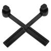 SHINEOFI 2pcs Vinyl Record Brush Antistatic Stylus Cleaner for Turntable Player Needle Compact Round Head Tool for Gentle Detailing and Optimal Debris Removal view 1