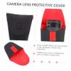 SHINEOFI 5pcs Neoprene Camera Lens Pouch Shockproof Drawstring Protective Cases for Lenses Elastic for Outdoor Photography view 3