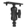 Mtlavishness Fish Finder Mount Base Universal 360 Degree Rotating Ball Hex Base Electronic Fish Finder Holder for Marine Boat Kayak view 1