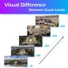 SUNBA 5MP PoE+ Auto Tracking PTZ IP Camera Outdoor, 25X Optical Zoom, High Speed Dome Security Camera, Deep AI, 2-Way Audio and Long Range Infrared Night Vision up to 1000ft (P425, New Batch) view 3