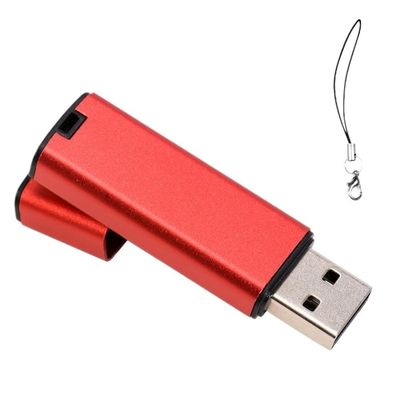 128GB Black USB Flash Drive Speed Creative Business Gift Memory Stick with Keychain Compatible U Disk(D-128GB)