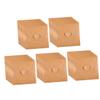 DIYEAH 50pcs Cd Kraft Paper Envelopes Button Retro Style DVD Storage Case for Home Car Party Basket view 1