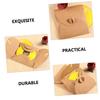 DIYEAH 50pcs Cd Kraft Paper Envelopes Button Retro Style DVD Storage Case for Home Car Party Basket view 2