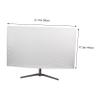 STOBOK Screen Cover Monitor Decor Scratch Resistant Soft Breathable Easy to Clean Full Front Protection view 2