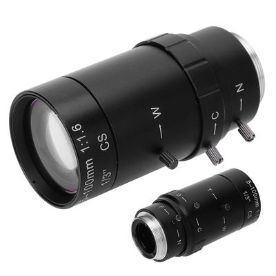 Camera Lens, 5-100mm Aluminium Alloy Camcorder Camera Lenses with The Ability to Change The Range by Adjusting its Length for Both Amateur and Professional Photographers