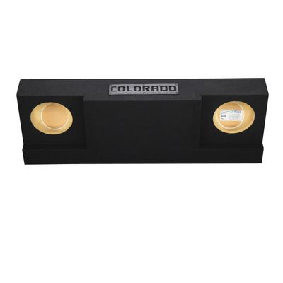 8" Dual Sealed sub Box fits 2015-2023 Colorado Crew-cab Car Audio Speaker Enclosure Sub Box