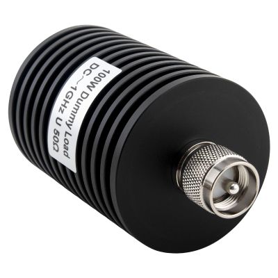 YOTENKO 100W 50 Ohm Dummy Load PL259, DC-1GHz, UHF Male Connector RF Termination Load for Broadcast/Industrial/Military