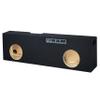 10" Dual ported sub Box, fits 2006-2023 ram Regular and mega cab sub Box car Audio Speaker Box subwoofer Enclosure view 1
