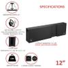 12" Dual ported sub Box, fits 2006-2023 ram Regular and mega cab Car Audio Speaker Box subwoofer Enclosure view 2