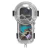 Fotoleey Waterproof Case for Insta360 X5  60m Dive Housing, with Carry Pouch & Anti-Fog Inserts  for Snorkeling, Swimming, Surfing  Shockproof, Leakproof Protection view 1