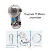 Fotoleey Waterproof Case for Insta360 X5  60m Dive Housing, with Carry Pouch & Anti-Fog Inserts  for Snorkeling, Swimming, Surfing  Shockproof, Leakproof Protection view 4