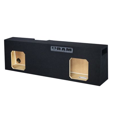 10" Dual ported Solo baric sub Box, fits 2006-2023 ram Regular and mega cab sub Box car Audio Speaker Box subwoofer Enclosure