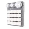 Zunate Mechanical Macro Keyboard 16 Keys 3 Knobs with BT 2.4G Wired Modes Custom Keypad with Red Switches LED Lights for Shortcuts Editing Streaming Design (White) view 1