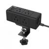 Desk Clamp Power Strip Desktop Mount Charging Station with 6 outlets 4 USB Ports 10 ft Under Desk view 1