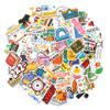 100PCS Bulk Stickers Pack for Students and Teachers, Colorful Motivational Classroom Reward Decals with School Subject Designs for Water Bottles, Laptops, Planners and Scrapbooking Supplies view 1