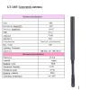 Customizable Meshtastic 868-915MHz Antenna 868MHz 900MHz 906MHz 906.875MHz 915MHz 923MHz Gooseneck Antenna Flexible SMA Male 1.1G 1.2G 1.5G 2.4G 5.8G 433mhz/400-500-600-700-800mhz (700-800MHZ) view 3