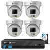 4COVR 4K PoE PTZ Security Camera System, 4X 8MP PoE IP PTZ Camera Two Way Audio, 280 Pan 90 Tilt 5X Optical Zoom, Smart Color Night Vision, Human Vehicle Detection, 8CH 4K NVR 2TB HDD, LY5XCP8M0804 view 1