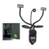 Macro Ring Flash, 3 Head LED Flash Macro Flash Light, 5600k Color Temperature, 8 Level Adjustable Focus Light, Camera Flash Light for DSLR Cameras view 2