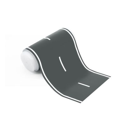 Road Pattern Paper Tape, Race Track Decor for Parties and DIY Displays