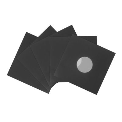 Toddmomy 6Pcs Vinyl Record Sleeves Durable Protective Covers for Albums Safeguard Against Scratches for Vinyl Record Storage Display