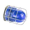 EOKHEOY LED Strobe Beacon Warning Light for Public Emergency Alarms Blue Indoor/Outdoor Safety Siren Light with Protective Net DC12V view 4