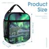 KLWQR Polar Bears Northern Lights Backpack for Women Men Lightweight Waterproof Backpack Set With Lunch Box Pencil Case Travel Laptop Backpack Casual Daypacks view 4