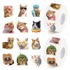 1200Pcs for Cat Sticker Funny Stickers for Kids Cute Animal Stickers for Water Bottles Laptops view 1