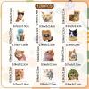 1200Pcs for Cat Sticker Funny Stickers for Kids Cute Animal Stickers for Water Bottles Laptops view 3