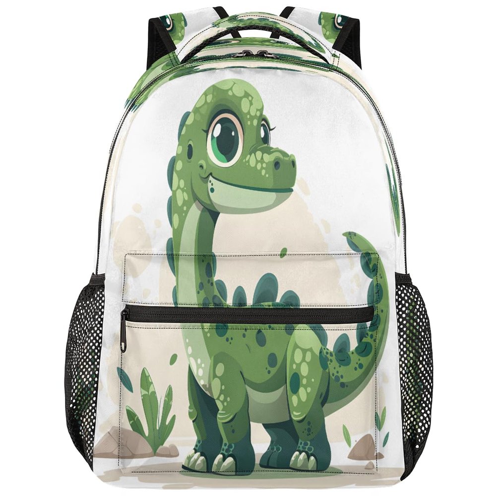 Backpack Cute Alligator Book Bags Laptop Backpacks Lightweight Multipurpose Daypack for Men Women Travel Hiking