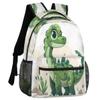 Backpack Cute Alligator Book Bags Laptop Backpacks Lightweight Multipurpose Daypack for Men Women Travel Hiking view 3