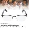 AI Translator Smart Glasses, Built in Mic Speaker More Than 100 Languages Real Time Translation Glasses with Polarized Lens for Travel Calling Music view 4