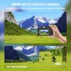 4K Digital Camera for Photography and Video Auto Focus 48MP with WiFi Auto-Focus Vlogging Camera for YouTube with Flip Screen 16X Zoom with Macro Lens, 2 Batteries & 32GB MicroSD Card, Card Reader view 4