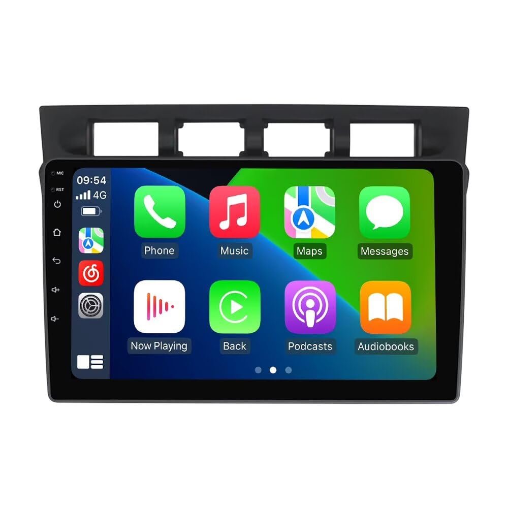 2+64GB Android Radio Stereo for KIA Morning Picanto 2004-2007 Stereo Upgrade Dash Kit GPS Navigation,9" IPS Touch Screen Head Unit with Car-Play & Android Auto/SWC/Rear View