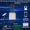 Outdoor Starlink WiFi Extender for Starlink Gen 3 Router, Starlink Signal/WiFi Repeater, 0.3KM Signal Coverage, IP65 Waterproof for Farm/Yard/RV/Campsite (3000Mbps) view 3