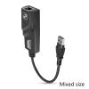 10/100/1000Mbps Ethernet Adapter USB3.0 to RJ45 LAN Ethernet Adapter for Laptop Computer Networking view 4
