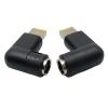 Black Charging Adapter Power Supply Adapter DC7955 to Square Port Conversion Head Female to Male Connector Converter view 4