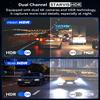 IIWEY 4K+4K Dash Cam Front and Rear, 5G Wi-Fi 64GB SD Card Included, STARVIS Dash Camera for Cars, 3 Inch IPS Screen, Dual Channel HDR Night Vision, 24H Parking Mode, 170 Widude Angle, G-Sensor view 4