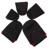 NUOBESTY 5pcs Shockproof Lens Case Drawstring Pouch for Camera Lenses Compact and Lightweight Design for Safe Storage and Transport view 1