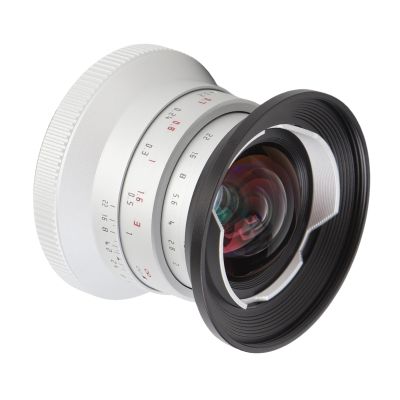 12mm F2.0 Large Aperture Manual Focus Prime Lens APS C for, Ultra Wide Angle for Z50 ZFC Z30, Great for Street, Travel, Portrait Photography (Silver)
