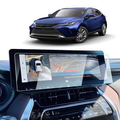 2023 2024 2025 Venza Screen Protector - For Toyota Venza (XLE/Nightshade Edition/Limited) 12.3Inch Touchscreen, 2025 Venza Accessories 9H Tempered Glass Infortainment Cover Anti-Fingerprints Scratch